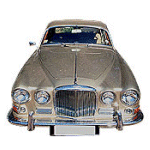 Jaguar 420, Daimler Sovereign 'STORMFORCE' Tailored 4 Layer Car Cover for outdoor use.
